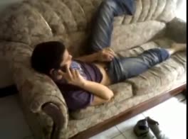 caught roomie jerking off